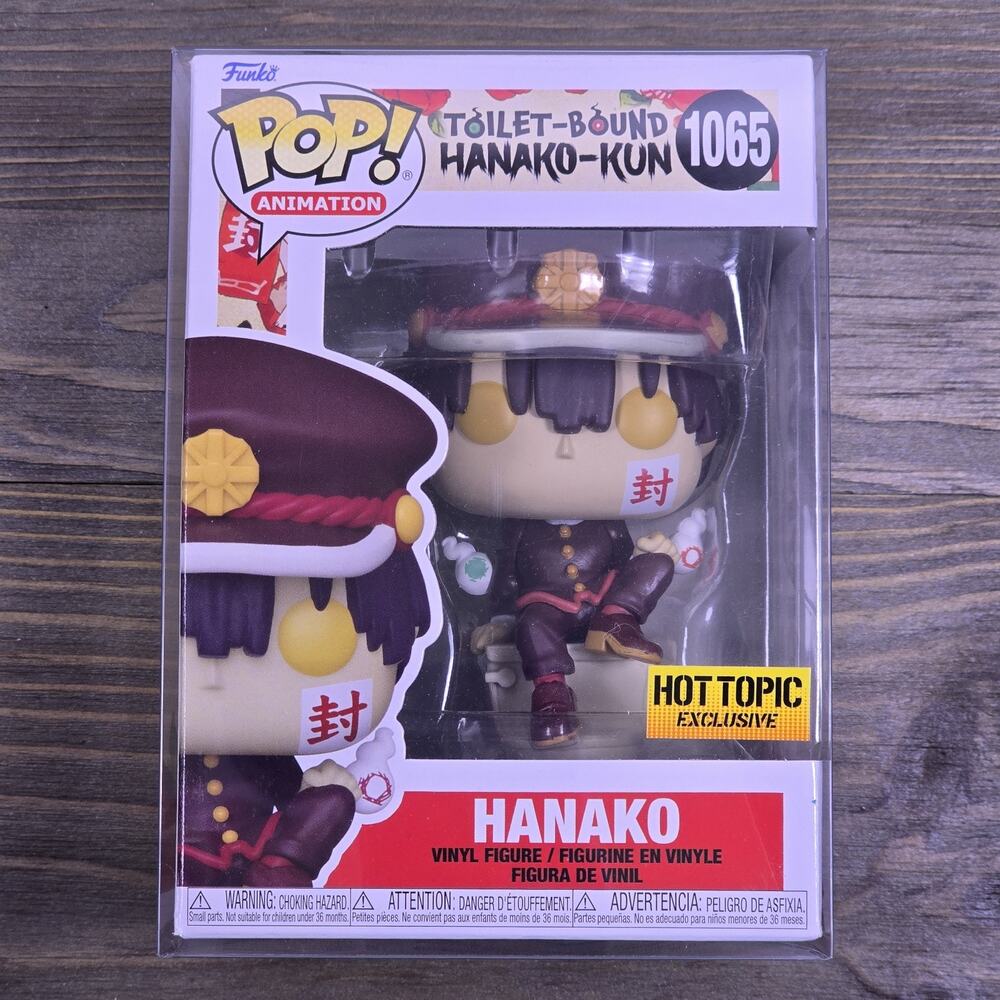 Funko Pop!Animation: ToiletBound Hanako-Kun 1065 HotTopic Exclusive In Protector